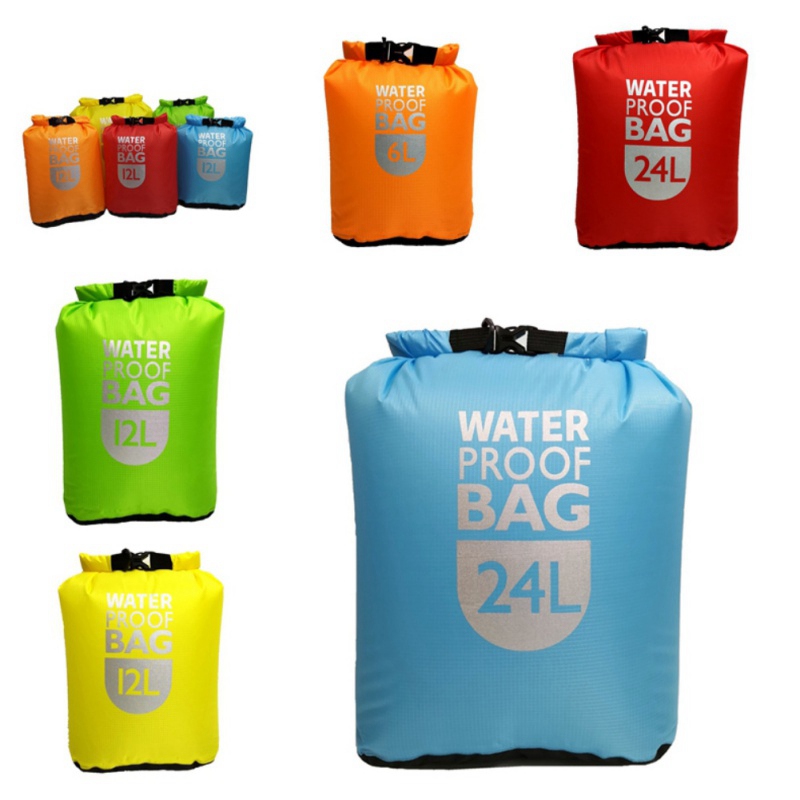 Dry Bag Roll Top - ถุงกันน้ำแบบม้วนปิดปาก 2 ลิตร 5 ลิตร 10