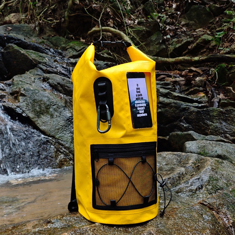 กระเป๋าเป้กันน้ำขนาด 20 ลิตร/3 - Dry Bag Roll Top บทวิจารณ์และราคา