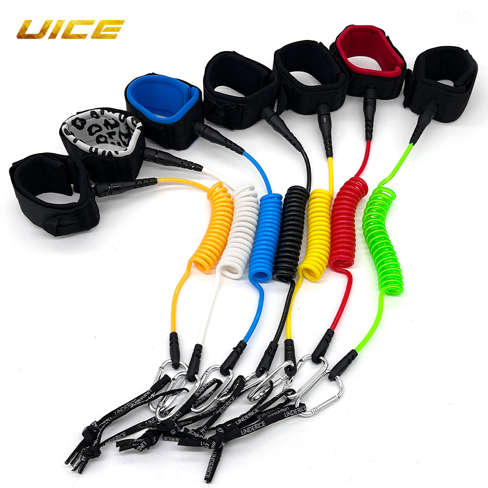 สายรัดกระดานโต้คลื่น UICE 5 ฟุ - Surfboard Leash Ankle บทวิจารณ์และราคา