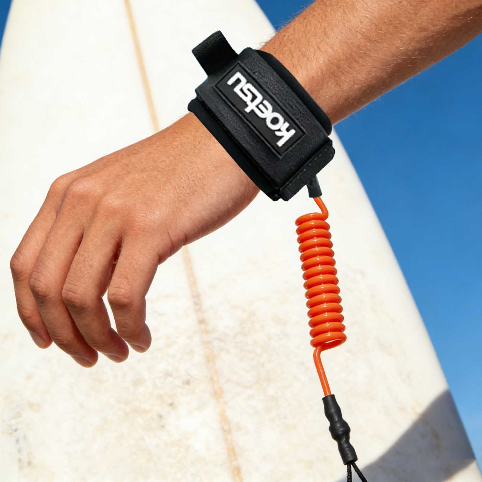 สายรัดข้อเท้าสำหรับกระดาน SUP  - Surfboard Leash Ankle บทวิจารณ์และราคา